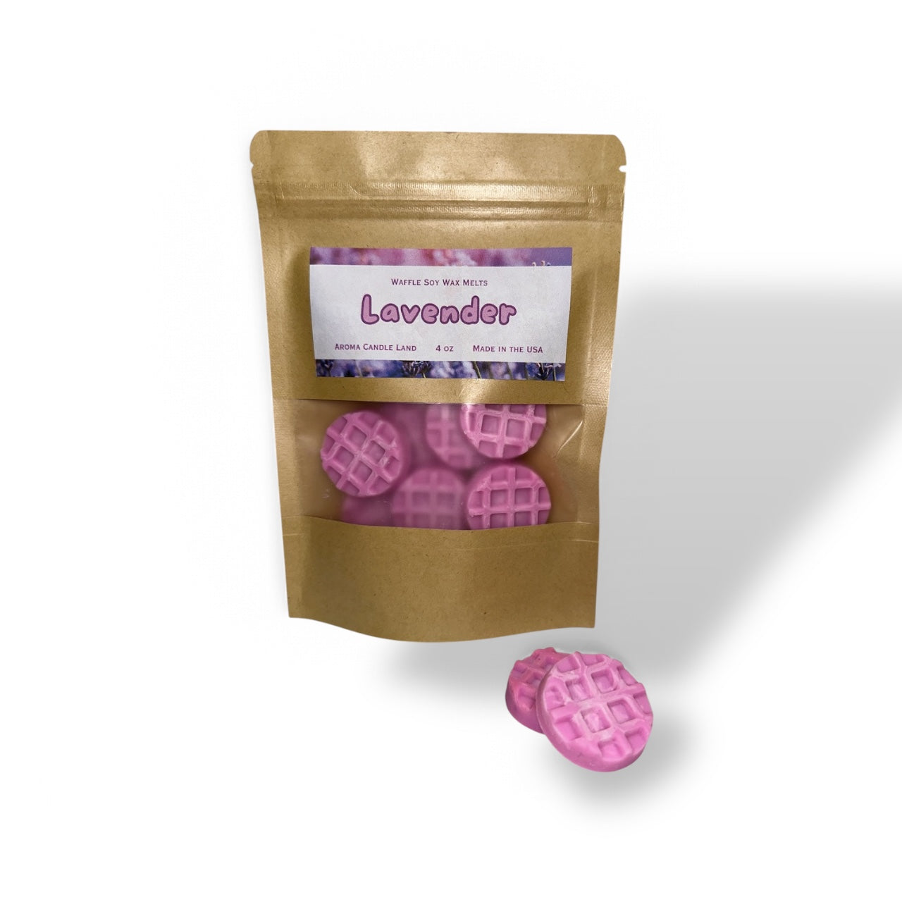 Lavender Scent Waffle Soy Wax Melts